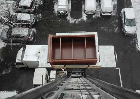 Sgomberi a Milano Scala Aerea